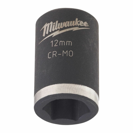 Ударная головка 12 mm 3/8" impact socket - short Milwaukee 4932478011