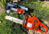 Детская бензопила Husqvarna, звук+работает цепь при нажатии на курок (снят с производства) 522 77 11-01