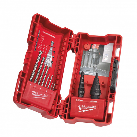 Step drill sets Набор со ступенчатыми сверлами (10 шт) 48899350