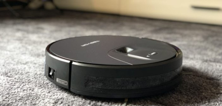 Робот-пылесос Tesvor T8 (Черный) + Бак для воды T8WT