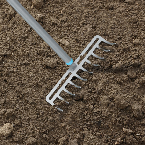 Грабли металлические узкие Cellfast ERGO 26 см 40-101