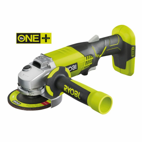 Болгарка Ryobi R18AG-0 ONE + (без АКБ и ЗУ) 5133001903