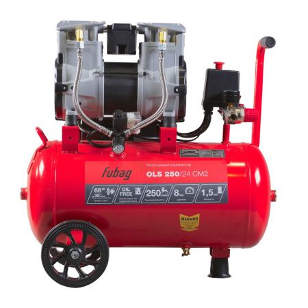 Компрессор безмасляный коаксиальный малошумный FUBAG OLS 250/24 CM2 646070