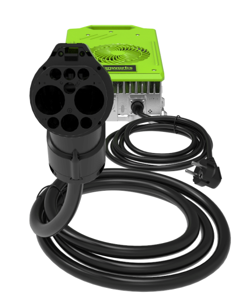 Зарядное устройство для райдеров Greenworks 82V 3 кВт 2961007 Аксессуары к аккумуляторной технике