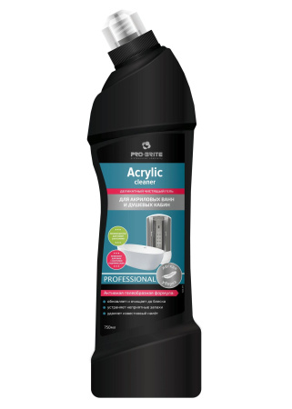 Деликатное чистящее средство для акриловых ванн и душевых кабин Pro-Brite Acrylic cleaner 1560-075