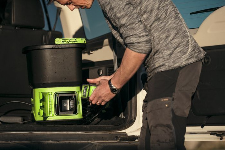 Мойка высокого давления Greenworks 60V GDC60 аккумуляторная (без АКБ и ЗУ) 5104607