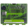 Набор сверл, бит и коронок Greenworks (90 шт) в кейсе 2944607