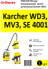 Мешок многоразовый синтетический для пылесоса Karcher WD3 KWD3/M