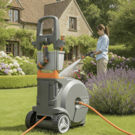Тележка Smart Cart со шлангом 40м и набором для полива DAEWOO DWR 4040 DWR 4040