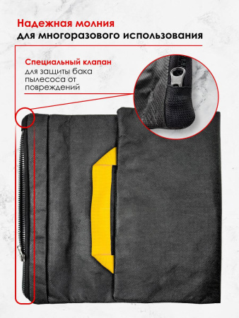 Фильтр-мешок многоразовый синттический Dr.Electro для пылесоса Karcher WD4,5,6 KWD4/M