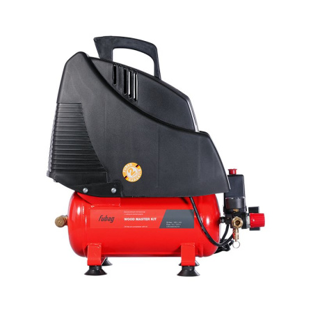 Компрессор безмасляный коаксиальный FUBAG WOOD MASTER KIT ( + 4 предмета) 646035