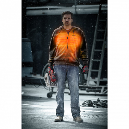 M12&trade; серая толстовка с подогревом M12 HH GREY3-0 (M) 4933464353