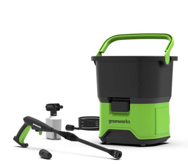 Мойка высокого давления Greenworks 60V GDC60 аккумуляторная (без АКБ и ЗУ) 5104607