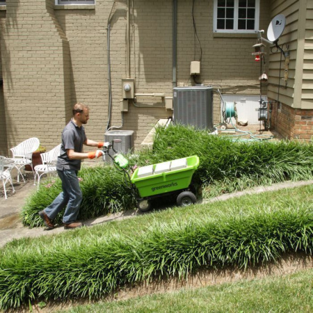 Садовая тележка самоходная Greenworks 40V G40GC 106 л (без АКБ и ЗУ) 7400007