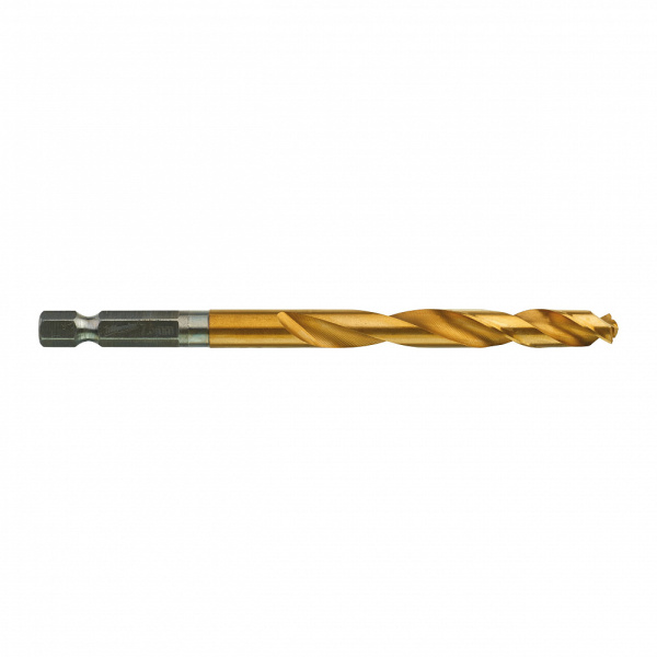 Сверла по металлу Shockwave HSS-G Tin Red Hex. Shockwave HSS-G TiN Red Hex 7.5 mm - 1 pc 48894718