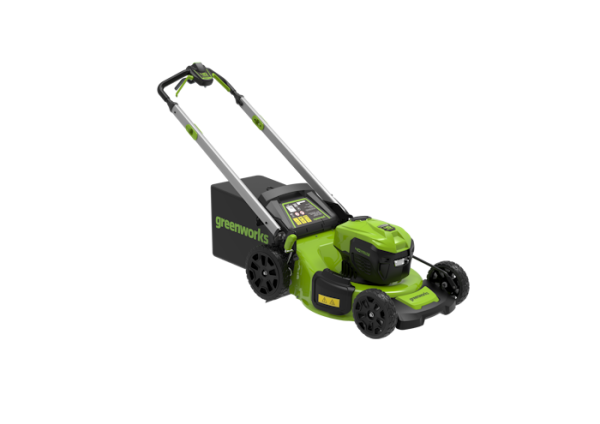 Газонокосилка аккумуляторная Greenworks 40V GD40LM48SP (1хАКБ 8 Ач и ЗУ) 48 см самоходная 2517407UH Газонокосилки и сенокосилки