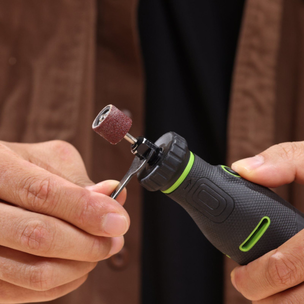 Гравер аккумуляторный Greenworks 24V G24RT (1АКБх2Ач и ЗУ) 3200807CUA Граверы