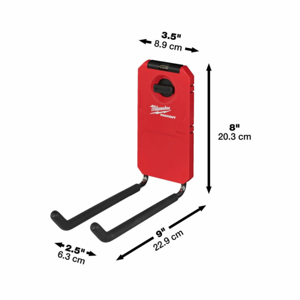 Крюк прямой универсальный Milwaukee Packout 4932480700