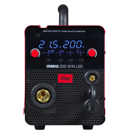 Сварочный полуавтомат FUBAG IRMIG 200 SYN LED с горелкой 646404