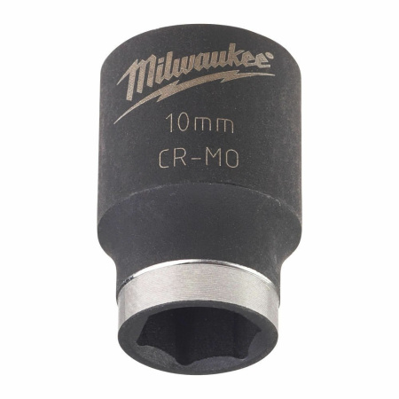 Ударная головка 10 mm 3/8" impact socket - short Milwaukee 4932478009