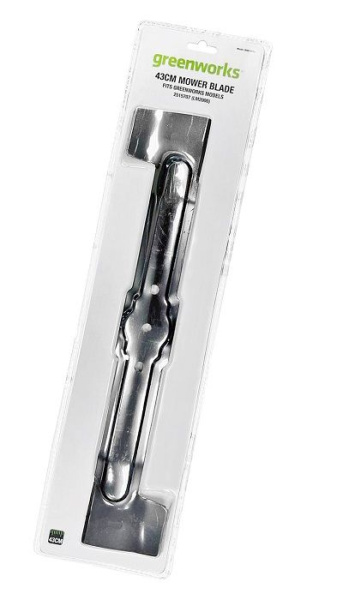 Нож 43 см для газонокосилки Greenworks, 220V 2949107