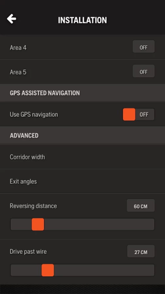 Приложение Husqvarna Automower Connect AUTOMOVER