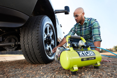 Компрессор Ryobi R18AC-0 ONE + (без АКБ и ЗУ) 5133004540