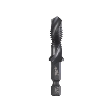 Метчик-сверло Milwaukee HSS-G M10x58мм хвост. 1/4" HEX 4932498266