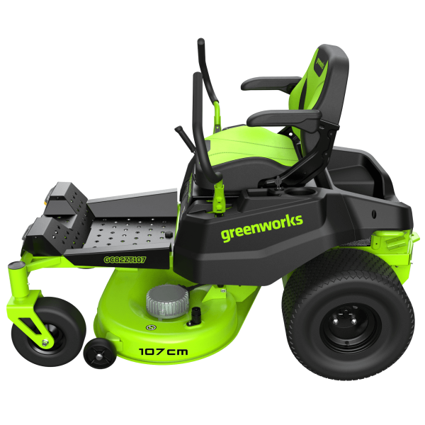 Райдер с нулевым радиусом разворота Greenworks 82V GC82ZT107 (без АКБ и ЗУ) 7404107 Мини-тракторы, райдеры