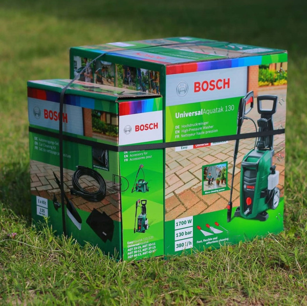 Мойка высокого давления Bosch UniversalAquatak 130+ Car Kit 061599261B