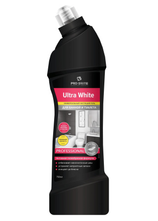 Универсальное чистящее средство для ванной и туалета Pro-Brite Ultra White, 0.75 л