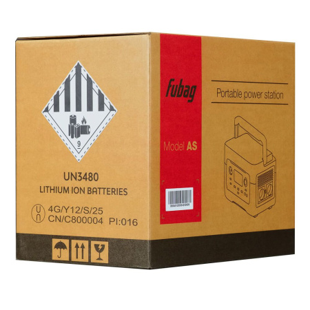 Генератор аккумуляторный Fubag AS 2400i (аккумулятор LiFePO4) 46705