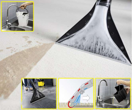Моющая насадка для ковров для пылесосов Karcher SE 9.012-276.0