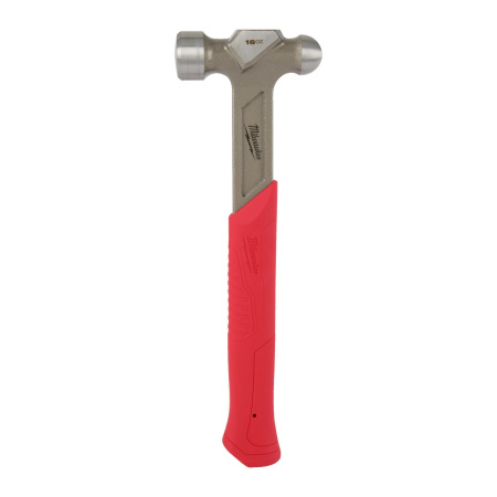 Стальной молоток Milwaukee с шаровидным бойком 450 g Ball Peen Hammer 4932492346