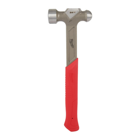 Стальной молоток Milwaukee с шаровидным бойком 680 g Ball Peen Hammer 4932492347