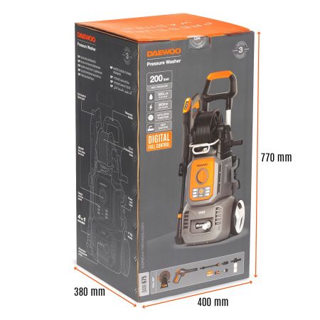 Мойка высокого давления DAEWOO DAW 675 FULL CONTROL DAW 675