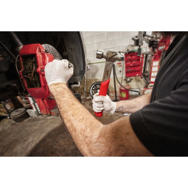 Стальной молоток Milwaukee с шаровидным бойком 450 g Ball Peen Hammer 4932492346 Стальной молоток Milwaukee с шаровидным бойком 450 g Ball Peen Hammer 4932492346