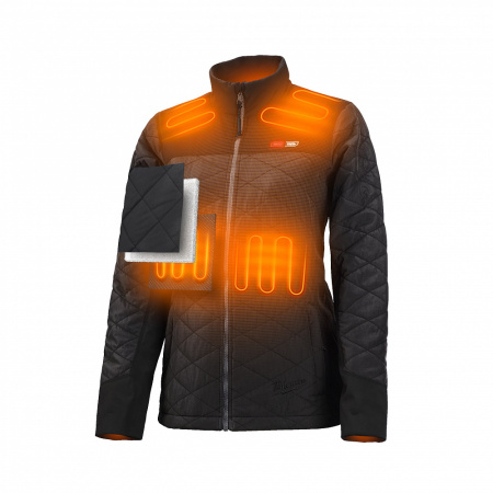 M12&trade; женская стеганая куртка с подогревом M12 HJP LADIES-0 (2XL) 4933464344