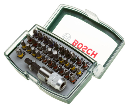 Набор бит BOSCH 32 шт. COLORED PROMOLINE