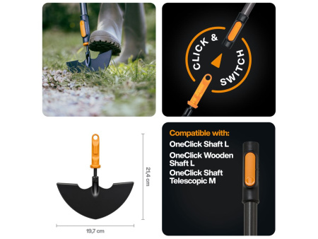 Насадка-тяпка для оформления краев FISKARS OneClick 1080689