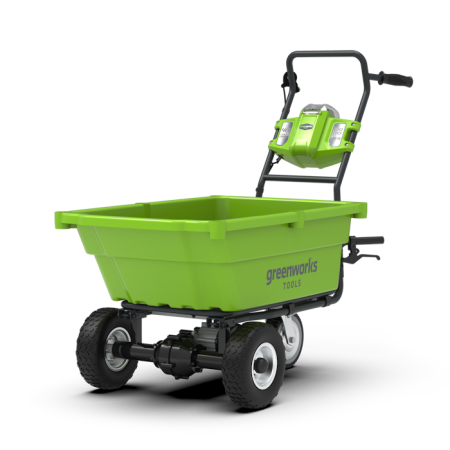 Садовая тележка самоходная Greenworks 40V G40GC 106 л (без АКБ и ЗУ) 7400007