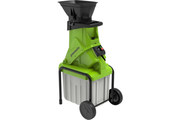 Измельчитель садовый электрический Greenworks GACSB 2206707 Садовые измельчители