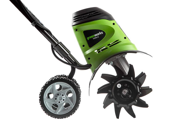 Культиватор электрический GreenWorks GTL9526 27017 Культиваторы