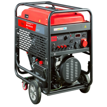 Генератор бензиновый FUBAG BS 17000 DA ES с электростартером и коннектором автоматики 641058