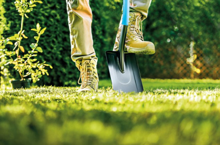 Садовые лопаты и вилы