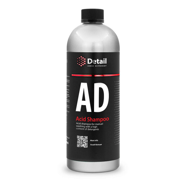 Средство моющее Detail AD "Acid Shampoo", 1л DT-0325